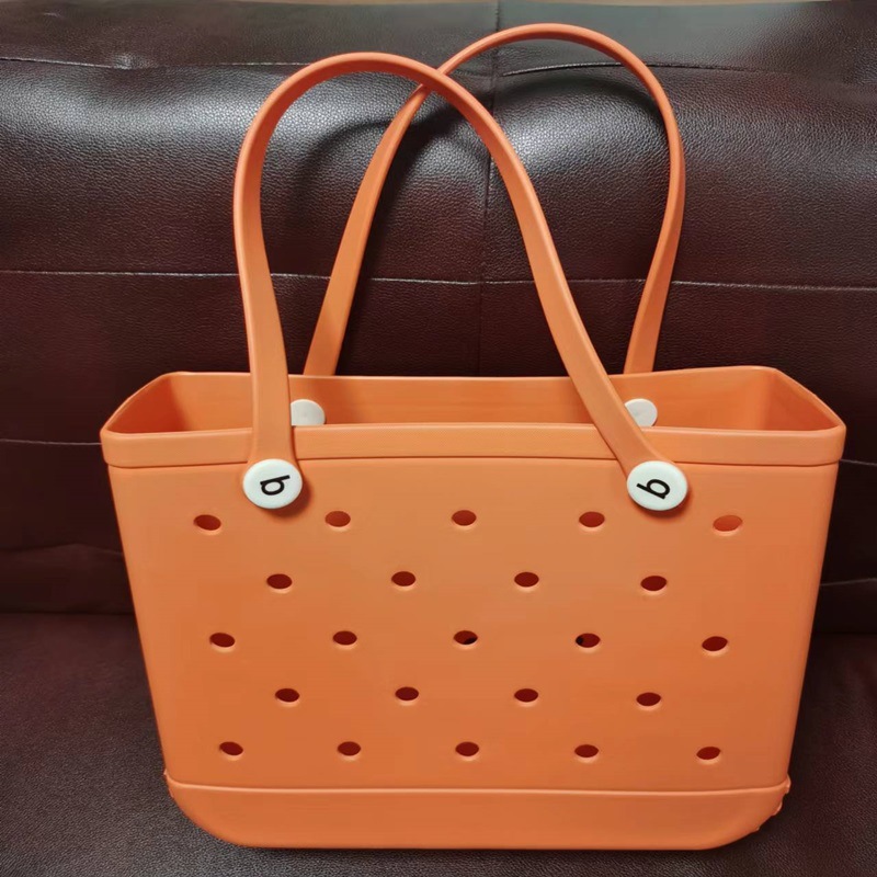 

Bogg Bag Silicone Beach Custom Tote Fashion Eva Plastic Beach Bags 2022 Women Summer8739225222S