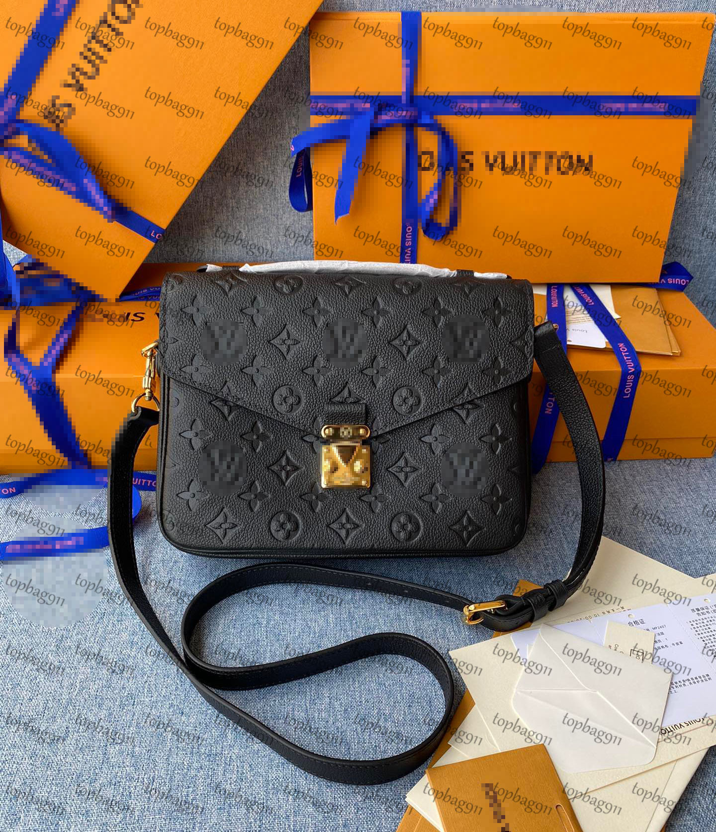 

luxurys designers Handbags Purses MONTIGNE Bag Women Tote Brand Letter Embossing Genuine Leather Shoulder Bags crossbody bag Satchel N41056, Red