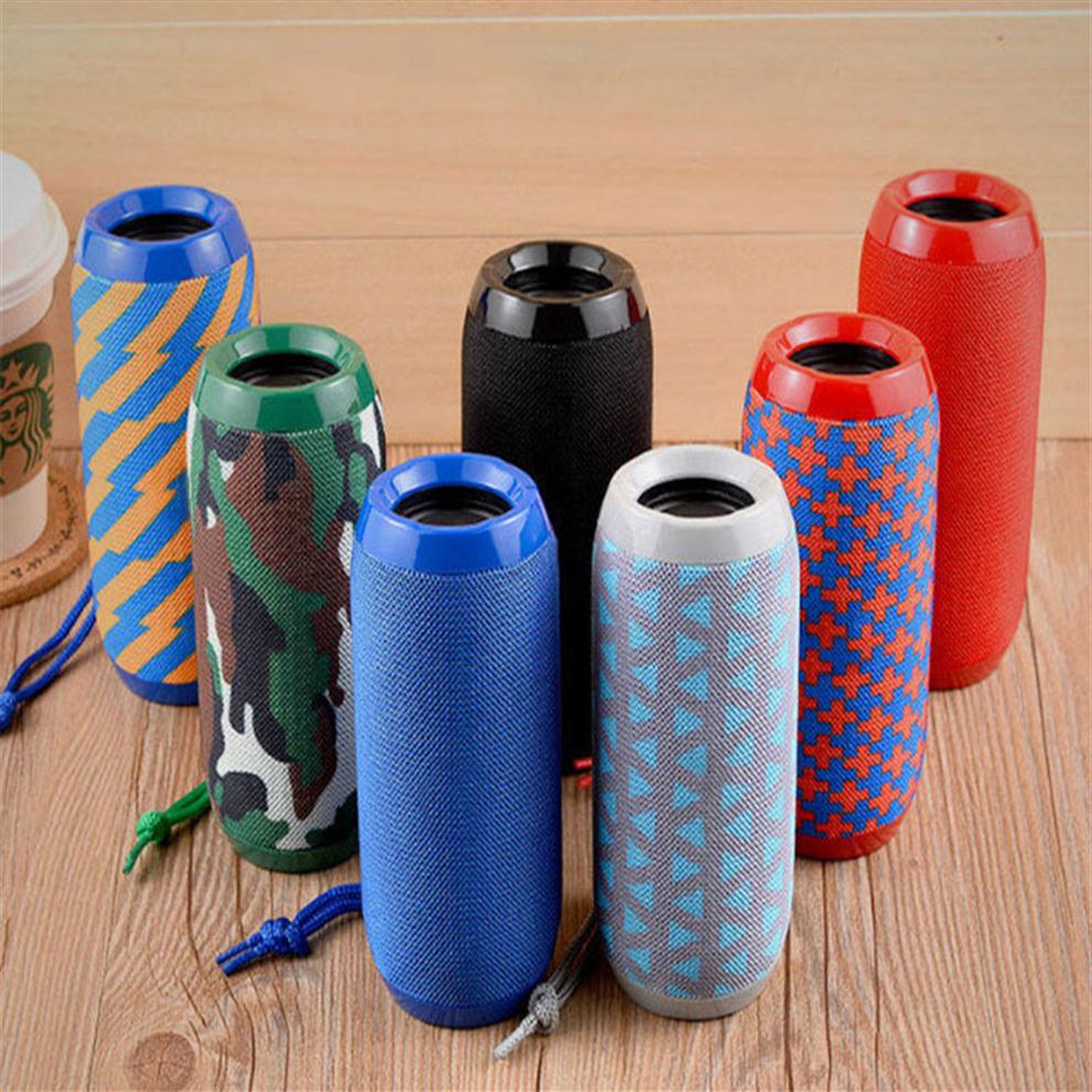 

TG117 Wireless Bluetooth Speaker Portable Plug-in Card Outdoor Sports Audio Double Horn Waterproof Speakers 7 Colors 2021319f