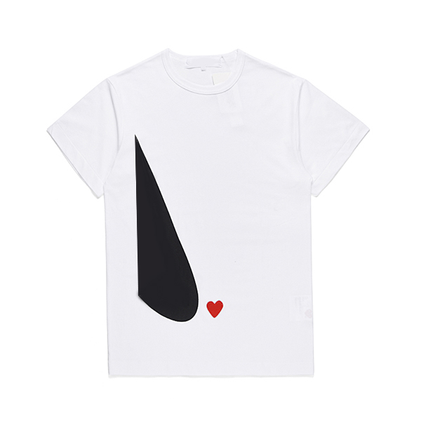

Small Red Heart Joint mens t shirt Embroidery Logo Fashion Brand Designer shirts men and women 2022 New tshirt, Supplement (not shipped separately)