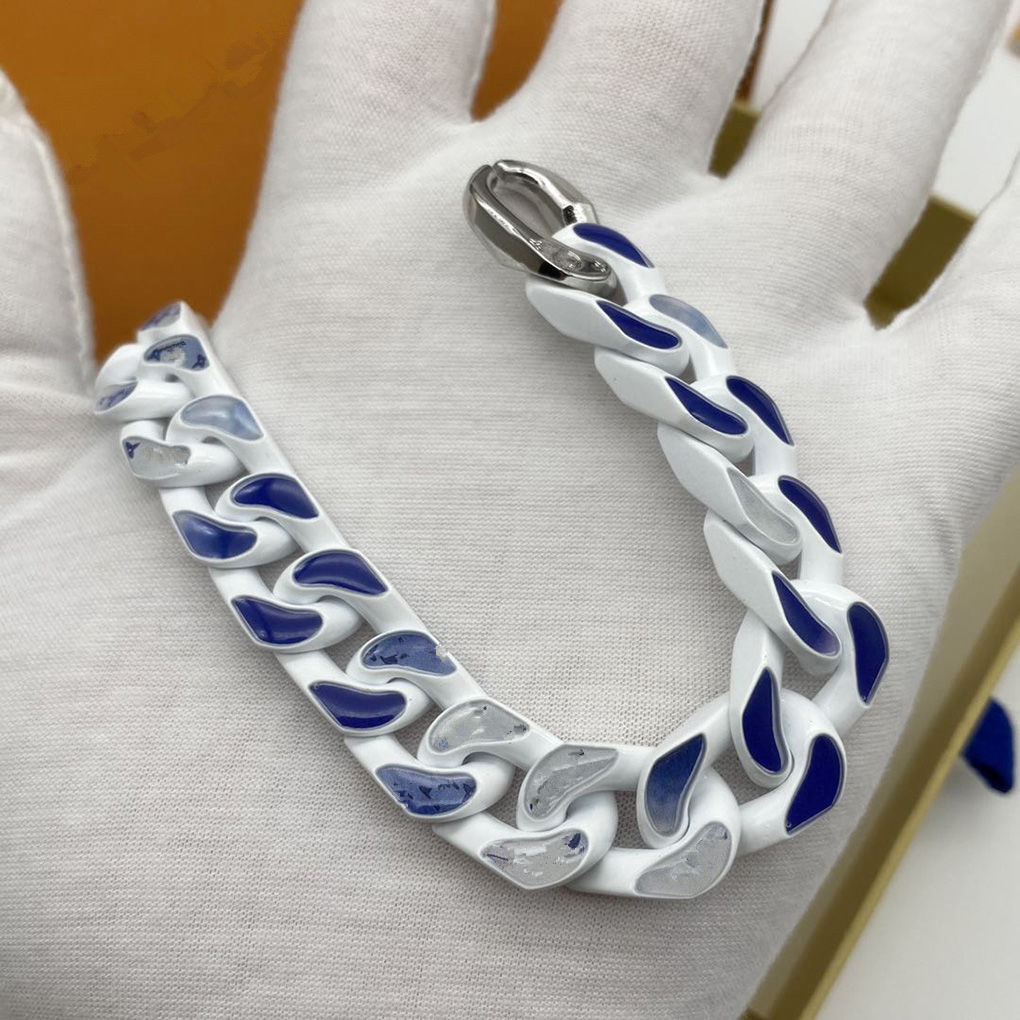 Designer High Quality Silver Love Bracelet Men Women Gold Bracelets Chain Fashion Personality Hip-hop-image-767471000