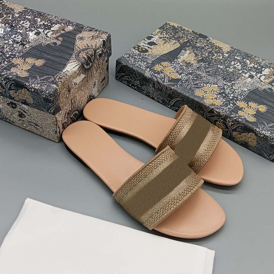 

2022Designer slipper Women Slippers Luxury Sandals Brand Sandals Real Leather Flip Flop Flats Slide Casual Shoes Sneakers Boots by brand003, #box