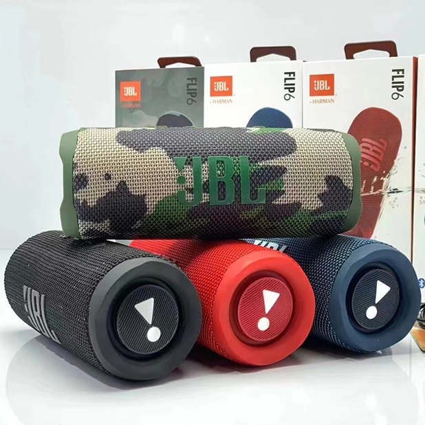 

JBL FLIP6 Bluetooth Speaker FLIP 6 Portable Mini Wireless Outdoor Waterproof Subwoofer Speakers Support TF USB Card 4 Colors With Retail Box