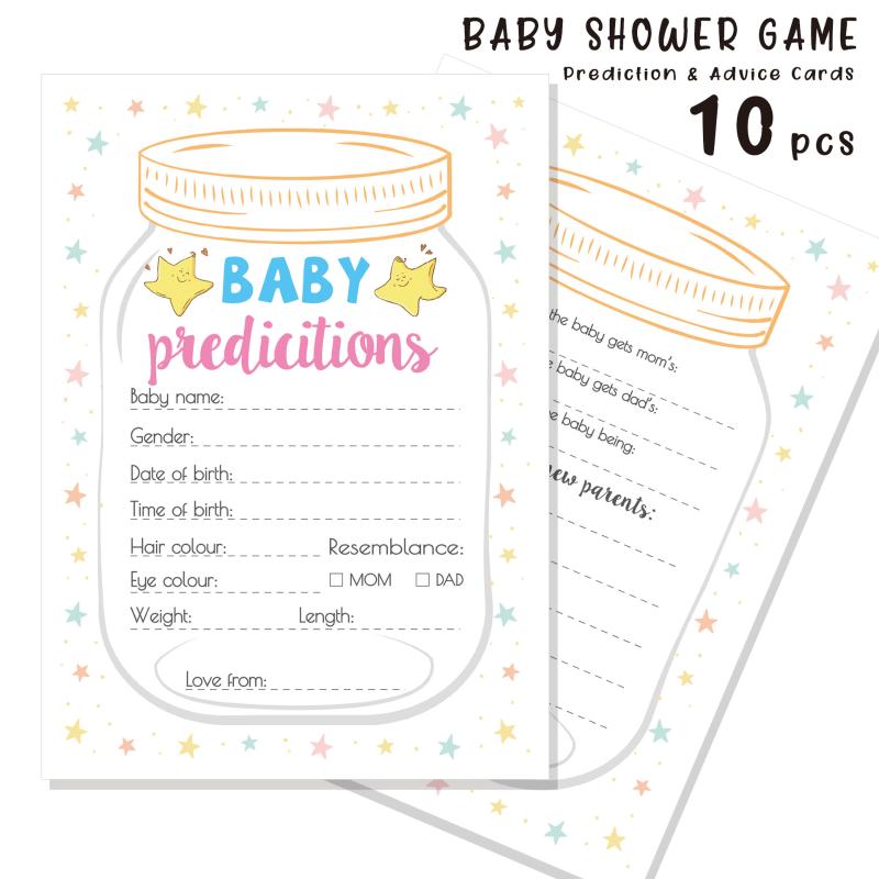 

Party Decoration Baby Shower Game Cards For First Birthday Family Gender Reveal Games Anniversary