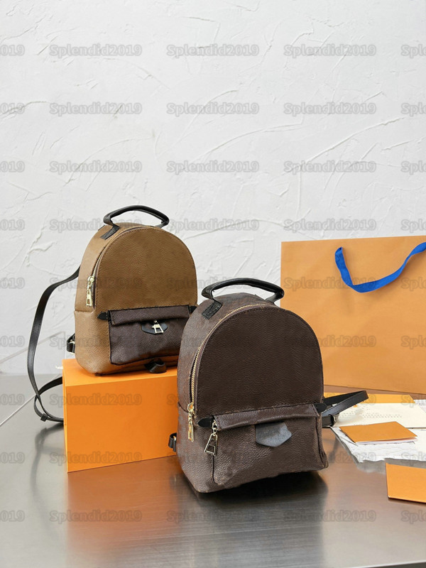 

Mini Backpack Brown Monograms Canvas Leather Classic Palm Nano Small Backpacks multiple Cross Body Shoulder Bag SchoolBag M44873 Plaid Check, #1