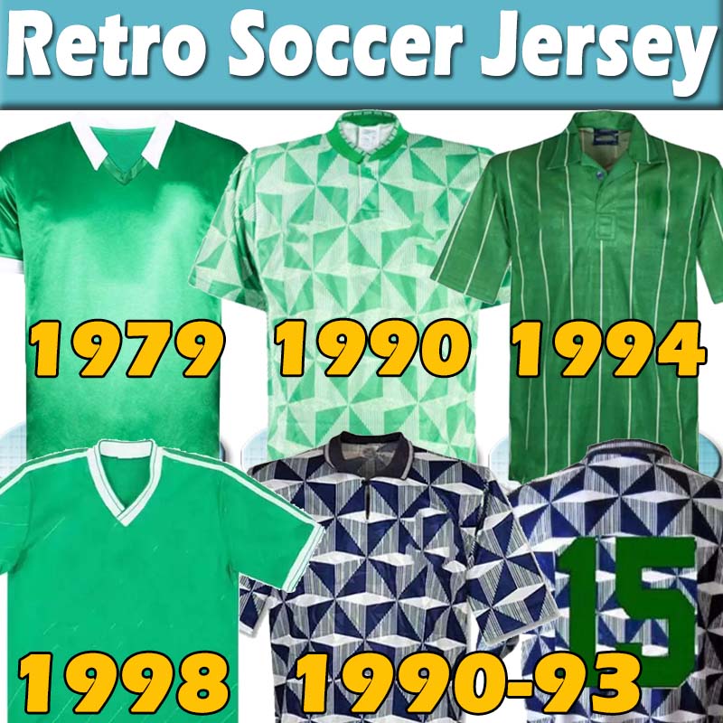 

Retro Northern Ireland Soccer Jerseys 1979 1988 1990 1994 Home Away Classic Vintage Jersey George EVANS LEWIS SAVILLE DAVIS WHYTE LAFFERTY McNAIR Football Shirt top