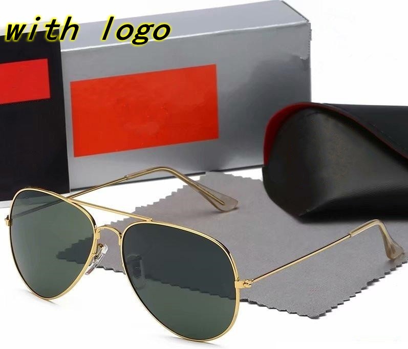 

with logo Men Ray Classic Brand Retro women Sunglasses 2022 Luxury Designer Eyewear Band Bands Frame Designers female male Sun Glasses Woman shades high quality 302