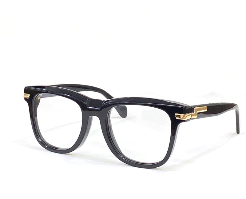 New fashion design square big frame retro optical glasses 8041 simple and popular style German male top quality glasses transparent lens