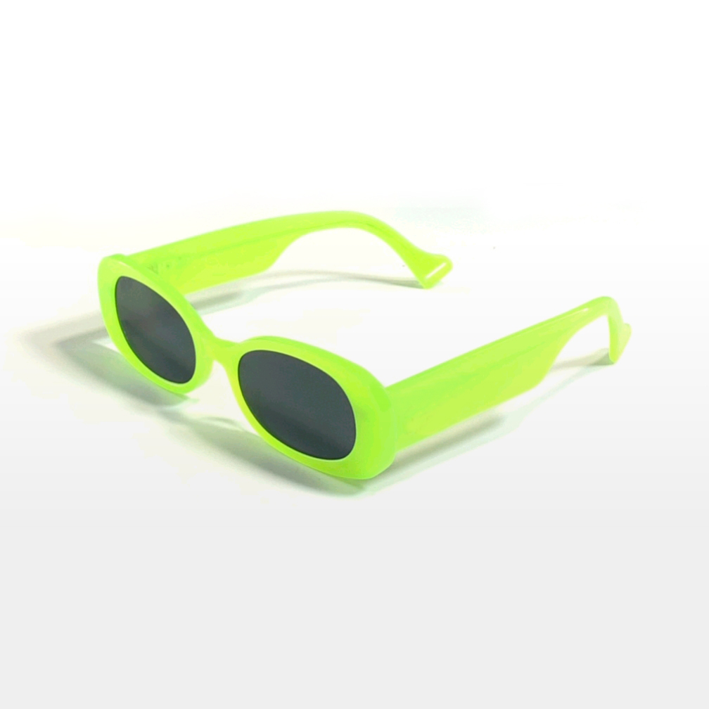 

Green Grey Oval Sunglasses Colourfull Glasses for Summer Women Men Shades Sunnies gafas de sol UV400 Protection Eyewear with Box