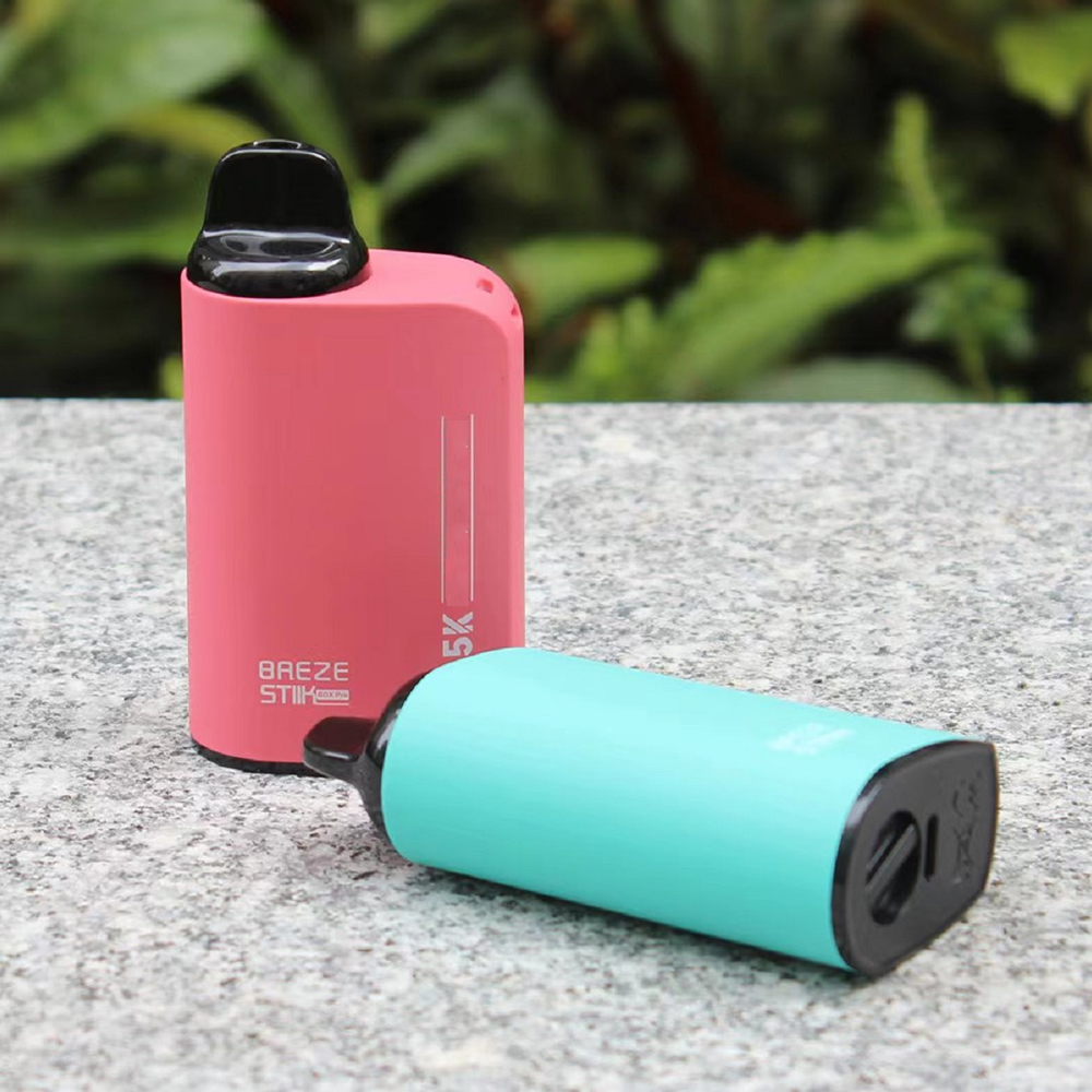 

new breze stiik BOX pro 5000 puffs disposable e cigarette kit mesh coil vape puff Pre-Filled pod 12ml cartridge vaporizer pen vs bc randm 10000 energy infinity 3500 7000