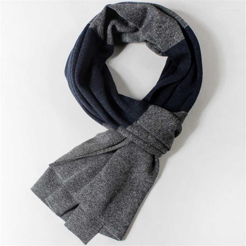 

Scarves 180cm 30cm Wool Blended Fashion Plaid Mens Scarf Warm For Winter High Quanlity Thickened Men ScarvesScarves