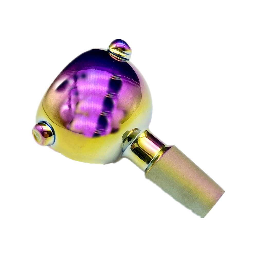 

Electroplate Glass Bowl Pipes for Bongs Glass Bowls with Dot Handle Smoking Nail Oil Rigs Female Male 10mm 14mm 18mm Joint