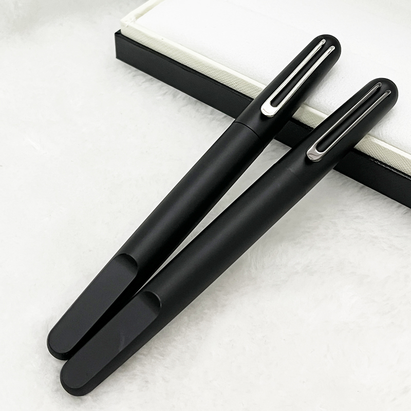 LGP Luxury pen M Series Matte black Magnetic Shut Cap Fountain Rollerball Pens High Quality Writing Smooth School Office Stationery-image-769233577