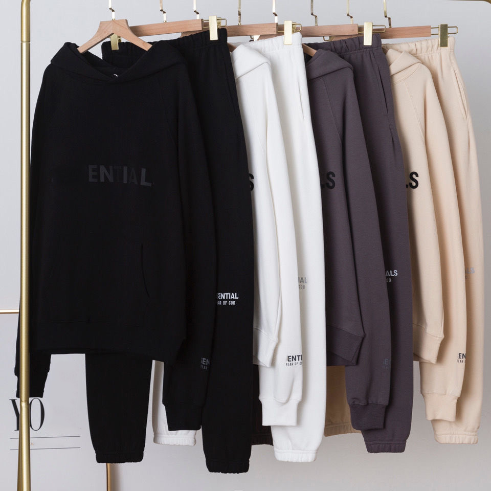 

Mens Tracksuit top quality men womens hoodies pants European and American style reflective letters Streetwear sportswear Couple clothing size S/M/L//2L/3XL, White
