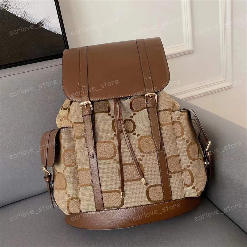 

Classic Brand Backpack Designer Totes Handbag Womens Men Schoolbag Fashion Double Letter Knapsack Lady Travel Outdoor Bag Shoulder Bags, As pics