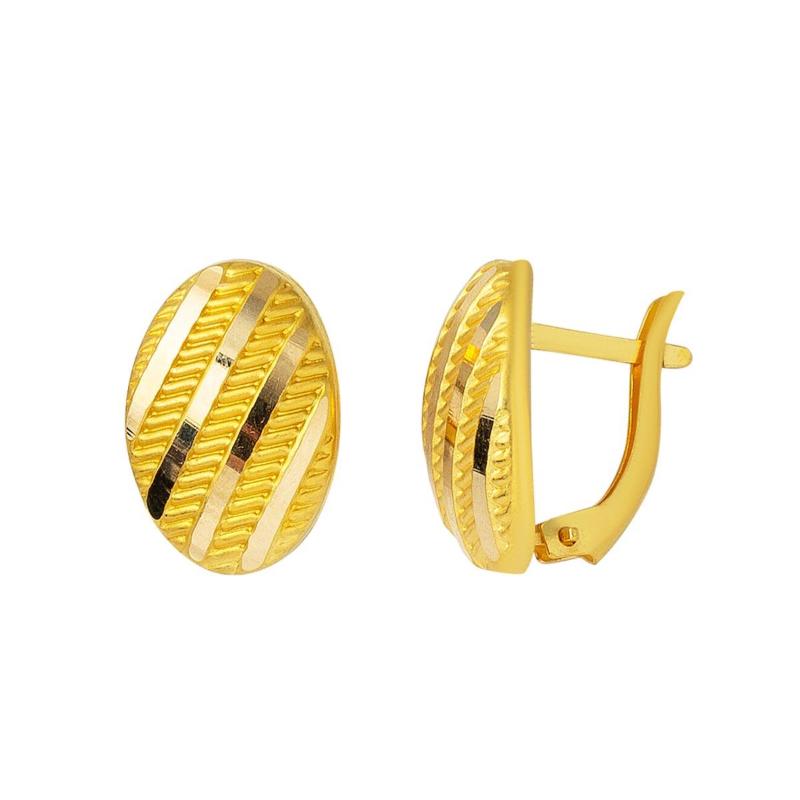 

Clip-on & Screw Back Trend 22 Carat Gold Earrings