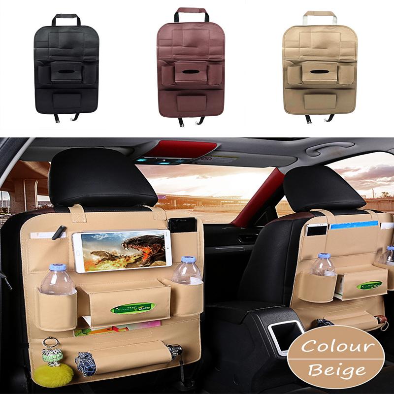 

Car Organizer 1pcs Seat Auto Backseat Holder Multi-Pocket Wool Felt Multifunction Storage Accessories