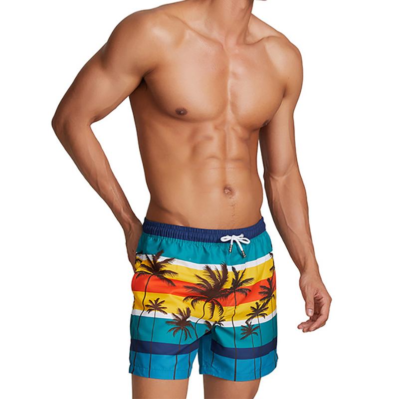 

Men's Shorts Men Board Breathable Quick Dry Swimwear Casual Beach Pants Bath Suit Swimsuit Swimming Trunks Workout Gym ShortsMen's, Blue