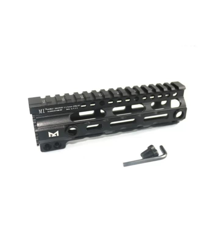 

4 7 10 12 15 inch M-LOK Free Float Slim ar 15 quad Rail MLOK Handguard Picatinny Rail for M16.cx, 4inch