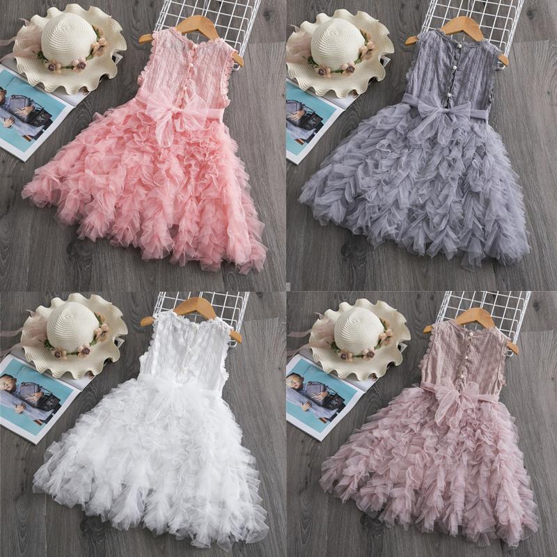 

Girl's Dresses Kids For Girls Fluffy Cake Smash Lace Princess Dress Children Christmas Costume Elegant Wedding Birthday Party Tutu GownGirl', Dress 10