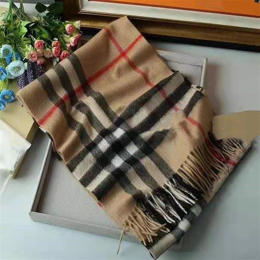 

Classic Cashmere scarf for men and women 11 color warm designer plaid long scarfs 180 35cm276G
