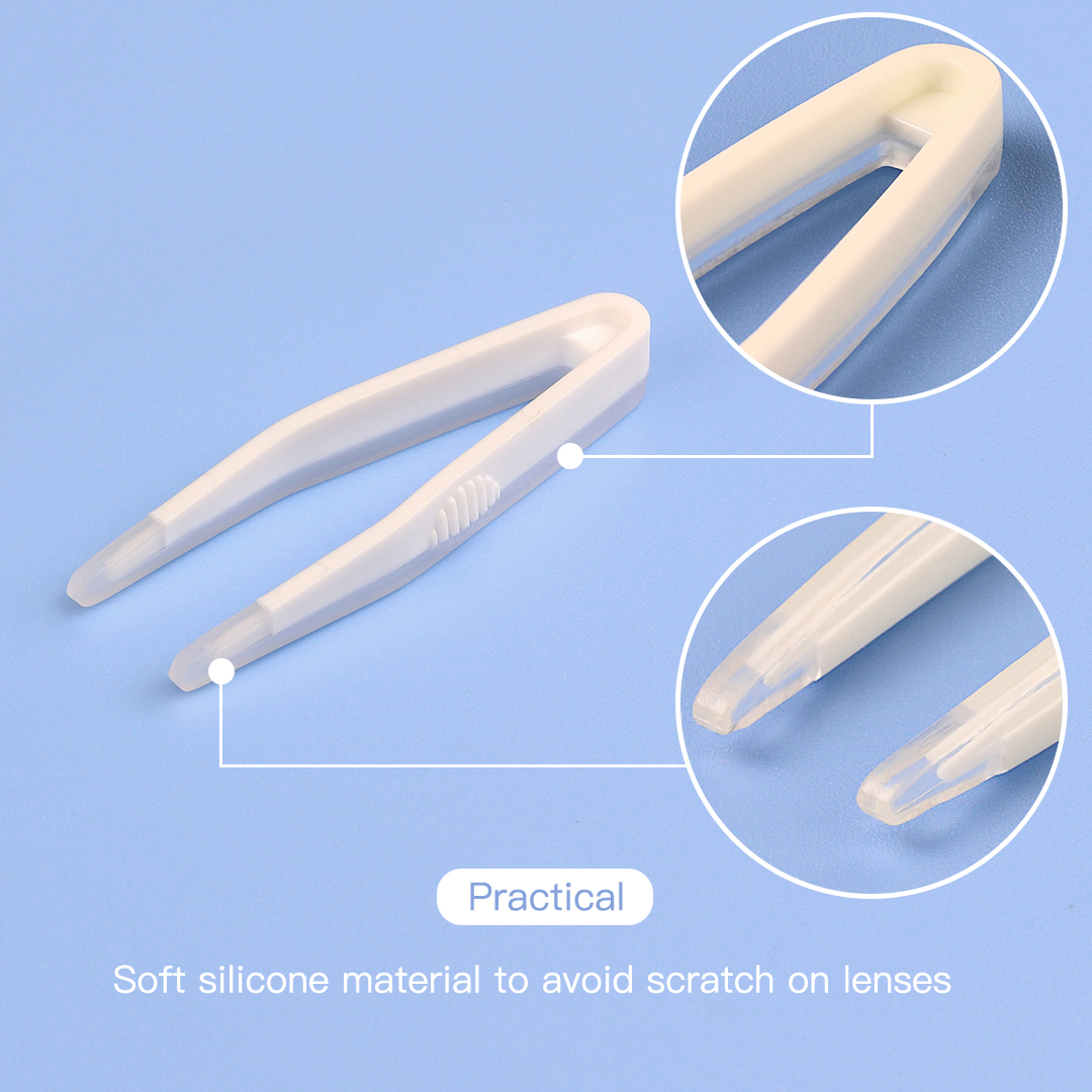 

LC07 Wholesale Soft Mini Tweezers tools For Contact Lenses