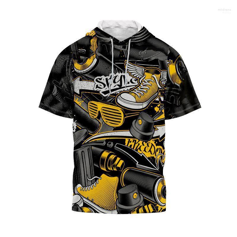 

Men' T-Shirts Hip-hop Funny Abstract Printing 3D Clothing Hoodie T-shirt 2022 Spring And Summer Style Suit Short-sleeved Fashion Top Mild22, Mdt-jtty015