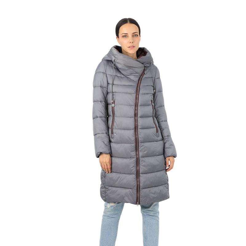

Women's Trench Coats Women's Down Jacket Parka Warm Cotton Quilted Coat Long Overcoat Female With Hood Quality Clothes WindProof Puffer, Blue