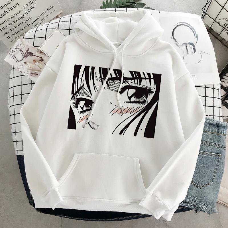 

Women' Hoodies & Sweatshirts Women Harajuku Chinese Dragon Print Hoodie Oversize Female Long Sleeve Pullovers With Pocket Streetwear TopsWo, Black