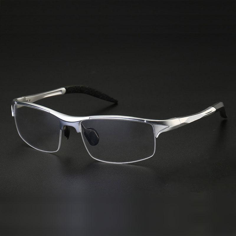 

Fashion Sunglasses Frames Optical Eyeglasses Frame For Men Eyewear Prescription Glasses Half Rim Man Spectacles Alloy EyeglassesFashion