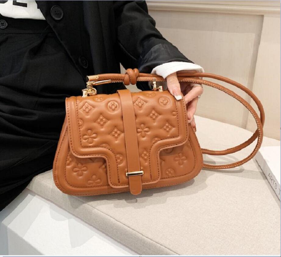 

Evening Bags Fashion Women Bag Flip PU Soft Leather Designer Messenger Pure Black Blue White Ladies One-Shoulder Coin Purse