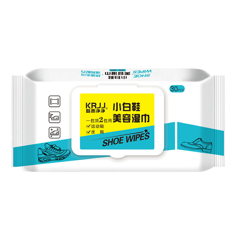 

Wet Wipes 30pack of small white shoes anti cleaning travel disinfectant wipe s without bleaching suitable for sports leather shoes car seat cushions etc