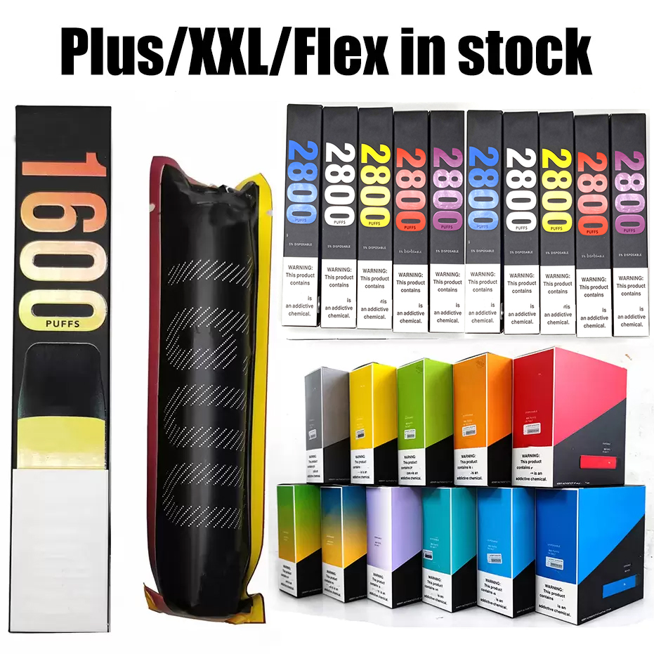 

10pcs Puff 800 Plus 1600 Puffs Flex 2800puffs Disposable Pod E cigarettes 550mAh Battery Prefilled 3.2ml Cartridge Vape Pen Elux Legend