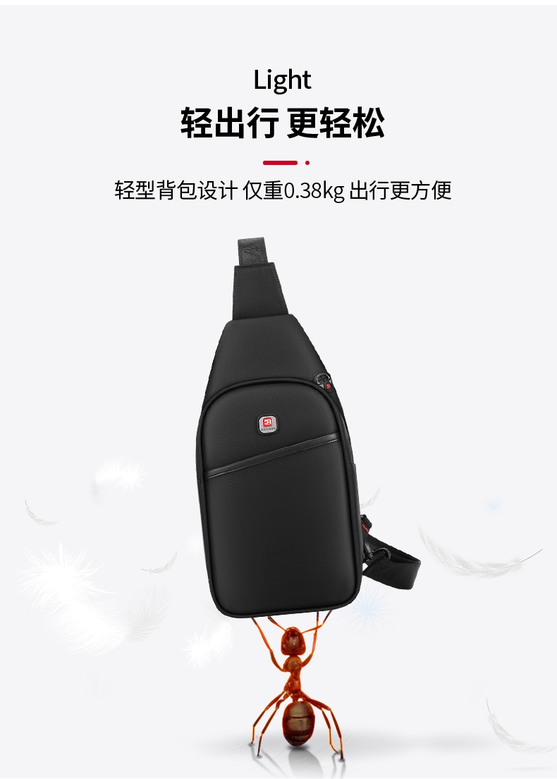 

Men's chest bag Oxford cloth fashion brand diagonal small backpack leisure shoulder M40225 M43960 M44286 M44259 M44873.M44871.M44874 M41561 M44872 M44870 M46234, Black