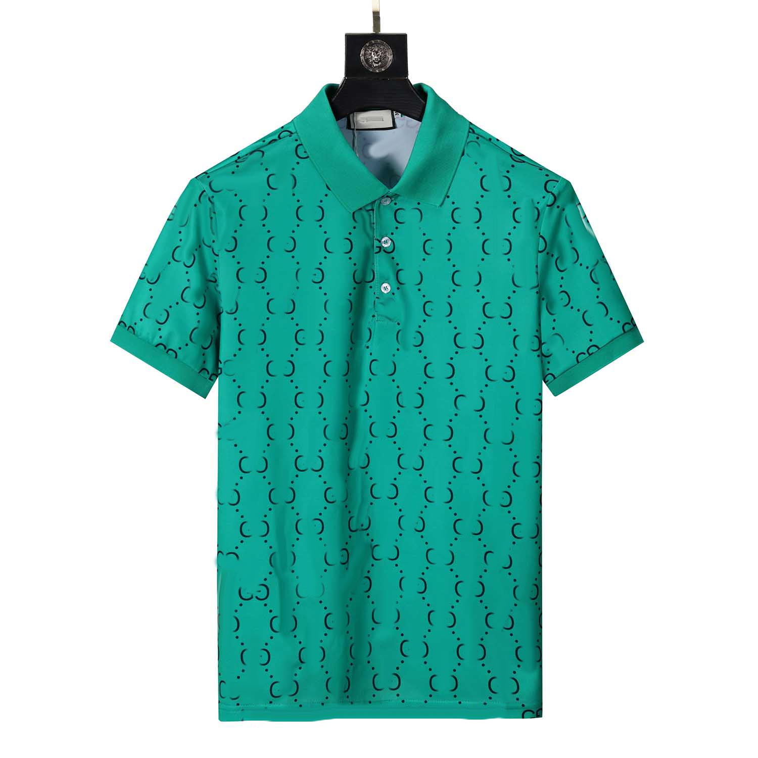 

2022 Brand Designers Polo shirts Black Spring Luxury Italy Mens T-Shirt Men Polo Shirts High Street Embroidery Printing Clothing shir