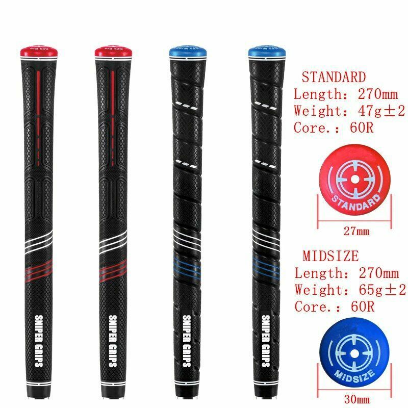 

Golf Pride CP2 Wrap Pro Grips Blue Red 2 Colors Standard Midsize Rubber Iron Fairway Wood Grip Anti Slip