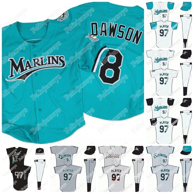 

Miguel Cabrera Florida Marlins 2003 Baseball Jersey Luis Castillo Ivan Rodriguez Andre Dawson Dontrelle Willis Derrek Lee Mike Lowell Gary, 2000-2001 white
