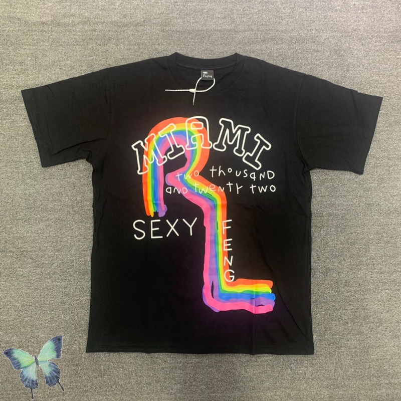 

Men Heavy Fabric Women Graffiti Short-sleeved T-shirt