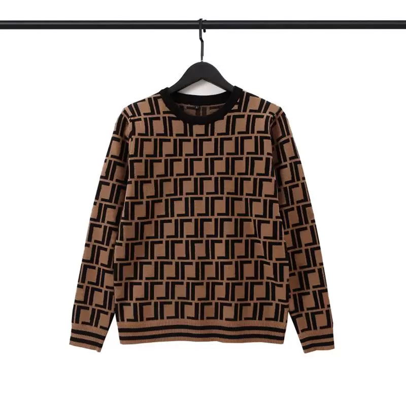 Hommes Femmes Designers F Chandails Pull Hommes À Capuche Pull À Manches Longues Sweat Broderie Tricots Homme Vêtements Vêtements D'hiver Taille
