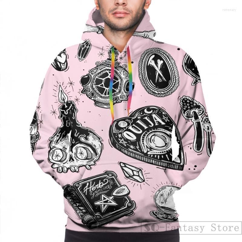 

Men' Hoodies & Sweatshirts Mens Sweatshirt For Women Funny Witchy Print Casual Hoodie StreatwearMen' Rowe22