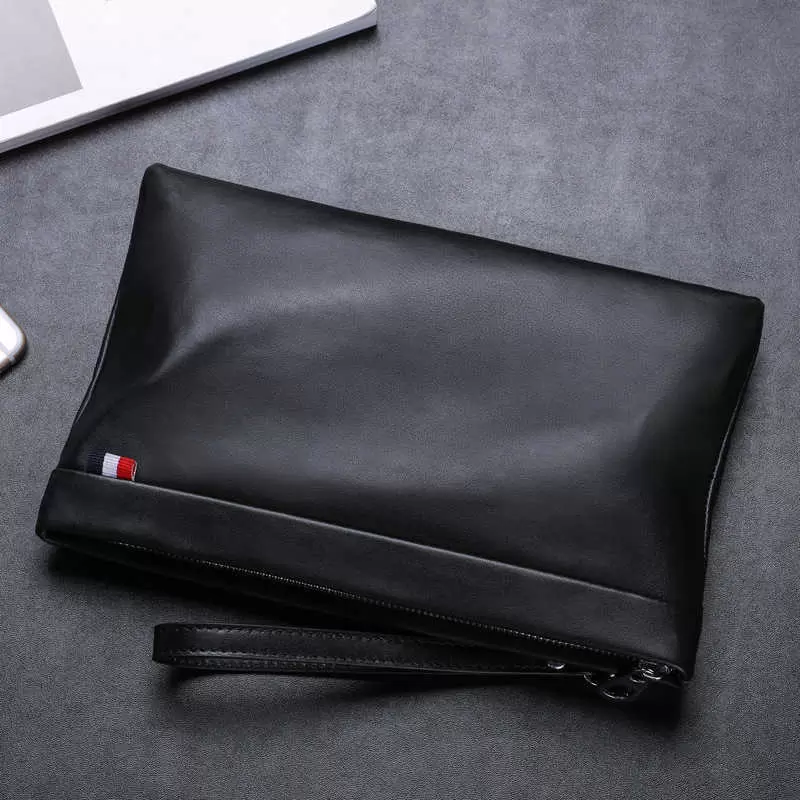 

Wallets 2021 Fashion Leisure 's Soft Leather Busins Handbag Men