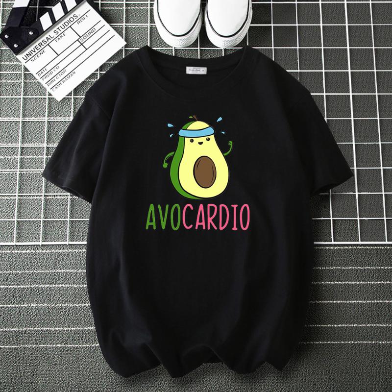 

Men' T-Shirts Avocardio Gym Workout Avocado Avo-cardio Tee Shirt For Men Woman Unisex Casual Loose Fashion Tops Male Harajuku Hip Hop