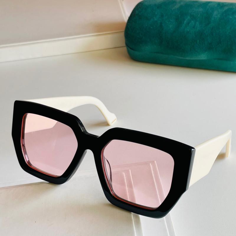 

Sunglasses Fashion Woman's In Good Quality Acetate Big Frame For Women With Box Designer Optical Glasses SquareSunglasses