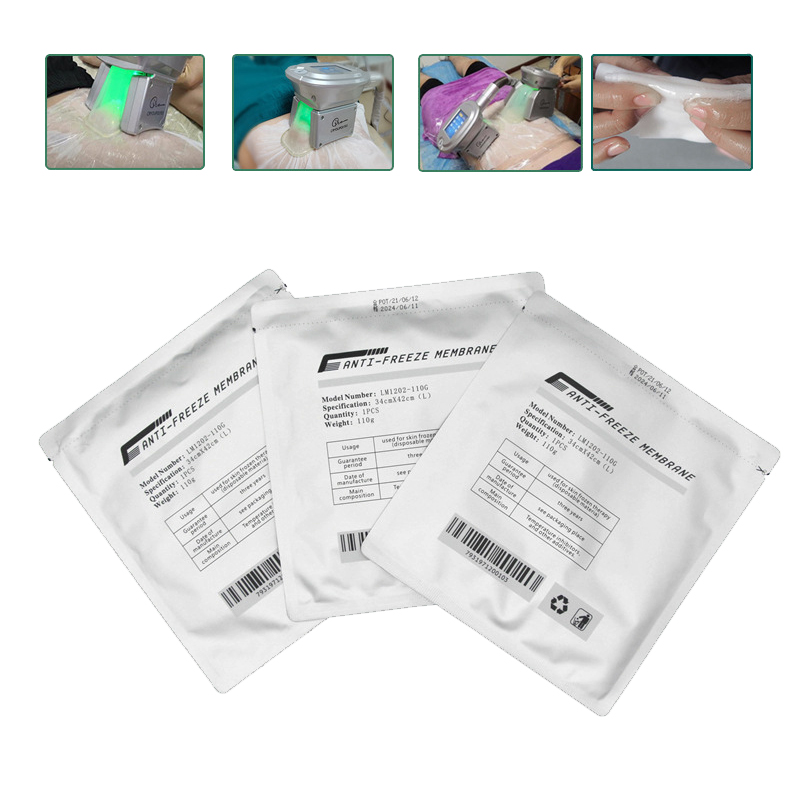 Accessoires Pièces antigel Machine Membrane Pièces consommables Cryothérapie Refroidissement Gel PAP ANTI CONGELIS
