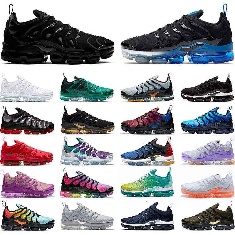 

TN Plus Men Women Running Shoes Triple White Black Atlanta Pure Platinum DMP Cool Grey Hyper Blue Mens Trainers Sports Sneakers Big Size, #0 atlanta 40-47