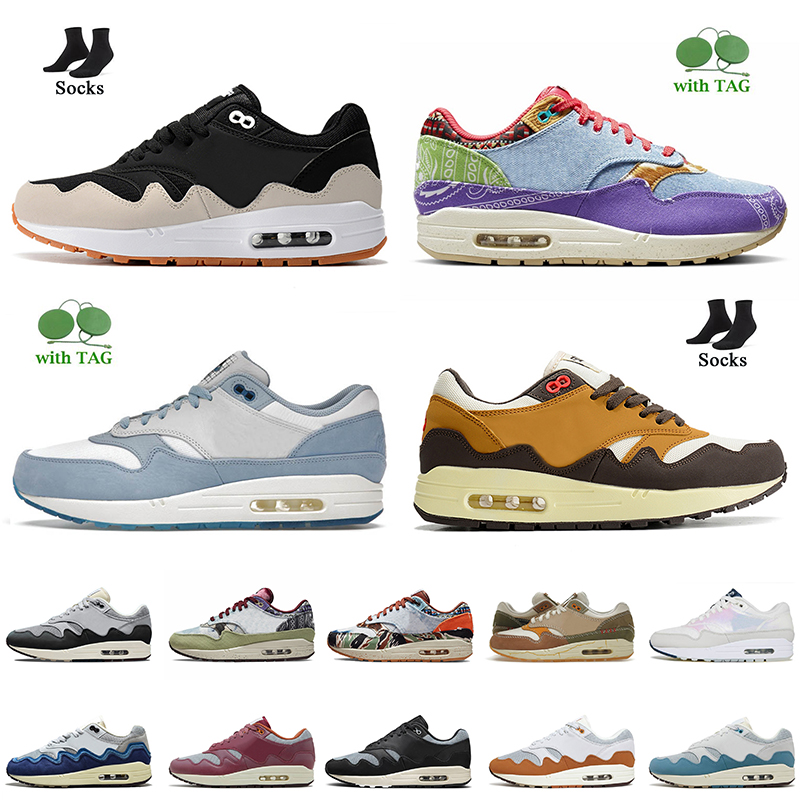 

Fashion Women Mens Patta Waves 1 Running Shoes Cactus Jack 87 Black Beige Blueprint Concepts Heavy Far Out La Ville Lumiere Monarch Wabi Sabi Trainers Sneakers Size 47, C49 schematic white 36-45