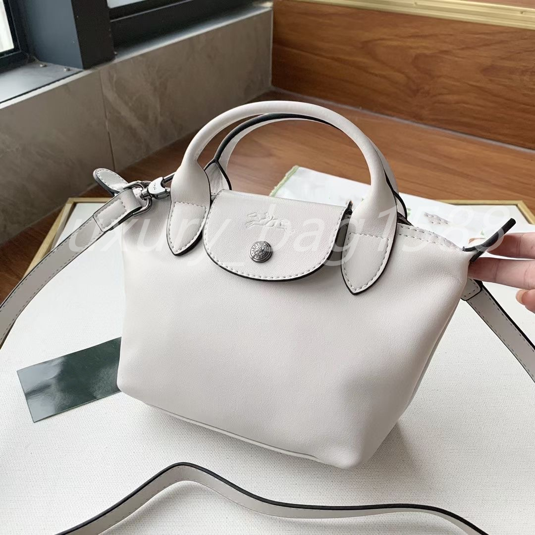 

Fashion high quality handbag lady portable dumpling bag mini, Beige