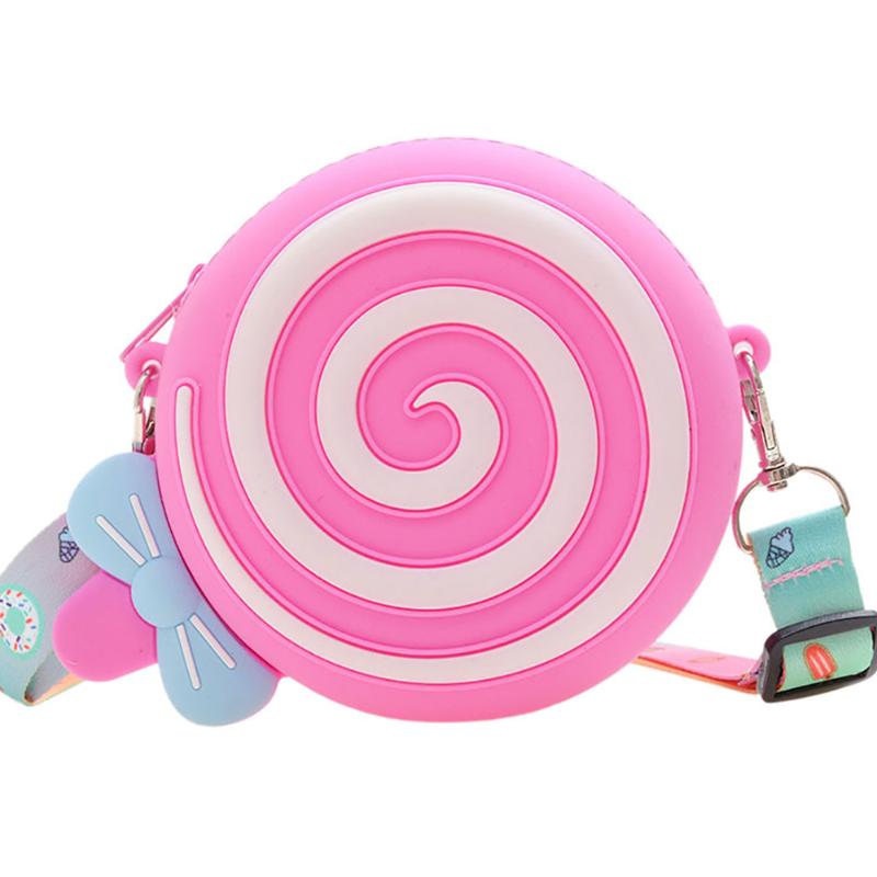 

Evening Bags Lollipop Cute Children Crossbody Child Coin Purses Kids Colorful Shoulder Bag Luxury Designer Key Case Wallet 2022, 50 pcs choose this