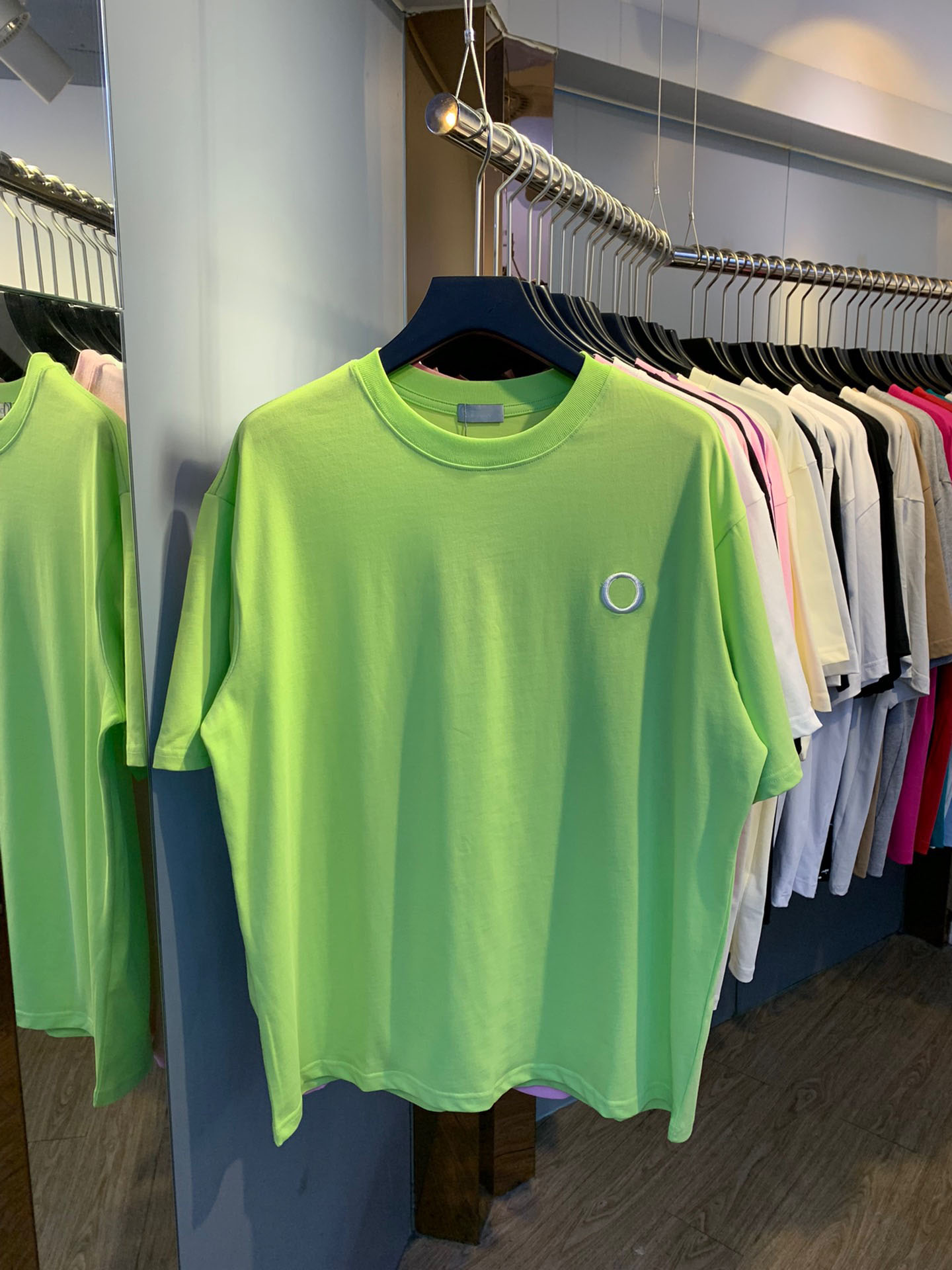 

Hip Hop Muscle Fit Curved Hem White Cotton Custom Printing Men Women T Shirt Casual Quantity Trend Oversize XS-L 655