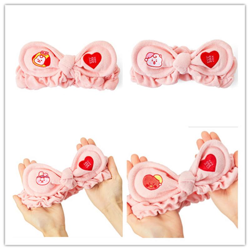 

Women's Hoodies & Sweatshirts Kpop Wash Face Hair Holder Hairbands Soft Warm Coral Fleece Bow Ears Headband For Women Girls Turban Fashion A